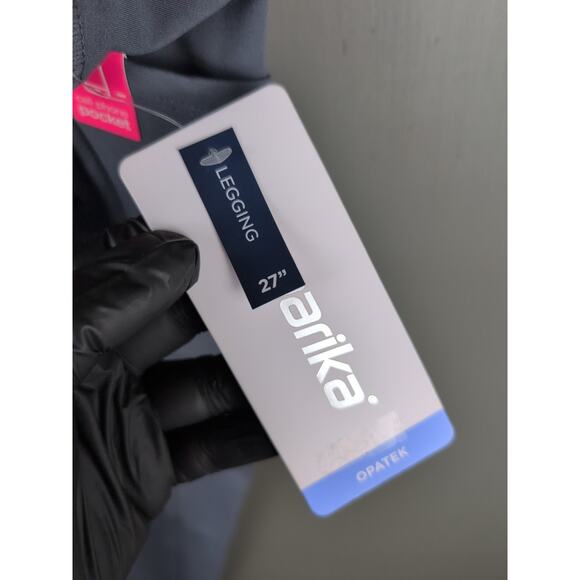 Marika Women’s Leggings Size M Gray 27” Opatek Squat-Proof with Phone Pocket NWT - Picture 4 of 8